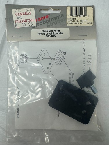 Stroboframe flash mount - stroboframe,